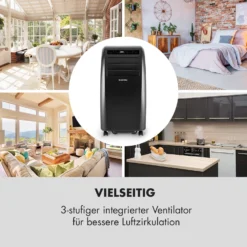 Metrobreeze Rom Smart Mobile Klimaanlage 10.000 BTU 3 KW Fernbedienung -Klarstein Verkaufs 10035804 de 0008 logo
