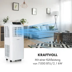 Pure Blizzard Smart 7k Mobile Klimaanlage 7000 BTU/2,1 KW EEC A Fernbedienung Weiß -Klarstein Verkaufs 10035805 de 0004 logo