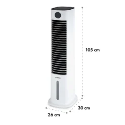 Skytower Grand Smart Luftkühler 80W 480 M³/h 8 Liter Mobil 8 Skytower Grand Smart Luftkühler 80W 480 M³/h 8 Liter Mobil -Klarstein Verkaufs 10035816 yy 0009 logo