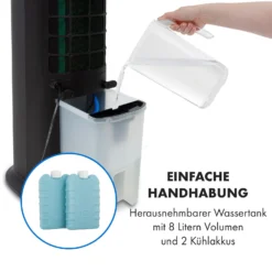 Skytower Grand Smart Luftkühler 80W 480 M³/h 8 Liter Mobil -Klarstein Verkaufs 10035817 de 0005 logo