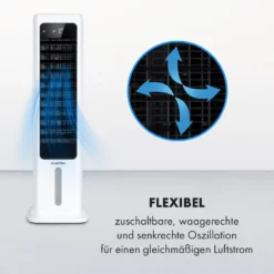 Skytower 360° Smart Luftkühler 60W 450 M³/h 6 Liter Mobil -Klarstein Verkaufs 10035818 de 0004 logo