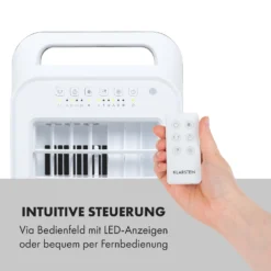 Cooler Rush Ventilator Luftkühler 5,5L 45W Fernbedienung 5x Eispack -Klarstein Verkaufs 10035824 de 0007 logo