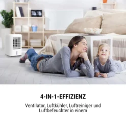 Arctic Cube 4-in-1 Luftkühler 40 Watt 230 M3/h 2 Kühlakkus -Klarstein Verkaufs 10035826 de 0008 logo
