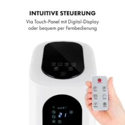 Polar Tower Smart Ventilator Luftkühler 7L 85W Fernbedienung Eispack 8 Polar Tower Smart Ventilator Luftkühler 7L 85W Fernbedienung Eispack -Klarstein Verkaufs 10035830 de 0009 logo