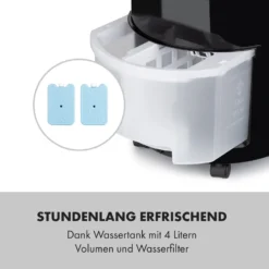 Waterfall Luftkühler 45 W 4 Liter 2 Kühlakkus Mobil -Klarstein Verkaufs 10035834 de 0008 logo
