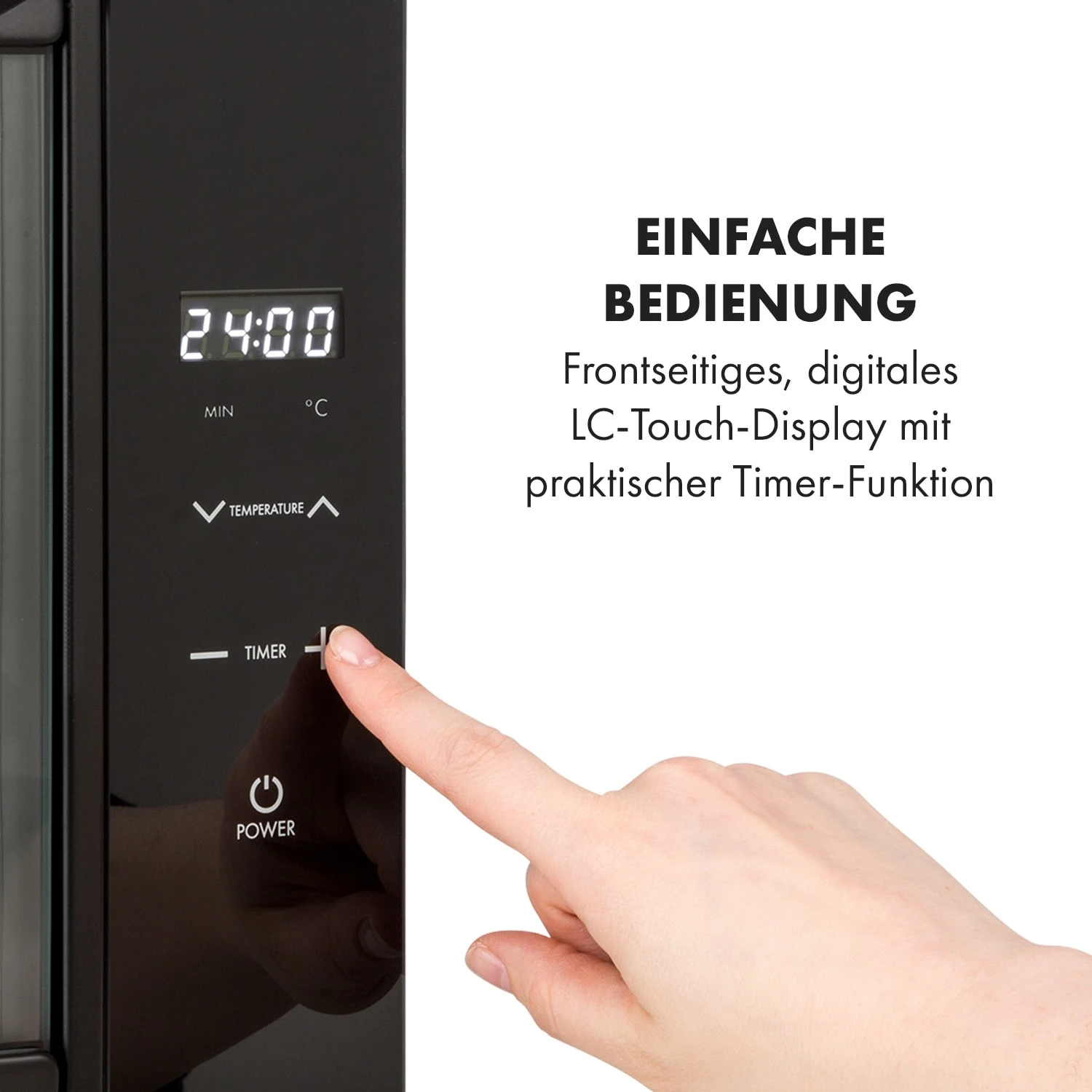 Mega Jerky Dörrautomat 650W 50-80°C LC-Touch-Display Timer Mega Jerky Dörrautomat 650W 50-80°C LC-Touch-Display Timer -Klarstein Verkaufs 10035853 de 0003 logo