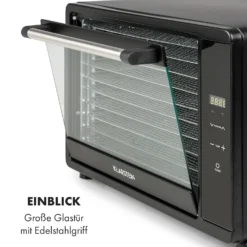 Mega Jerky Dörrautomat 650W 50-80°C LC-Touch-Display Timer 6 Mega Jerky Dörrautomat 650W 50-80°C LC-Touch-Display Timer -Klarstein Verkaufs 10035853 de 0007 logo