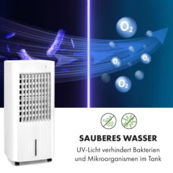 Iceberg Pure Luftkühler Luftdurchsatz: 283 M³/h 65 W Tank: 5 Liter -Klarstein Verkaufs 10035856 de 0005 logo