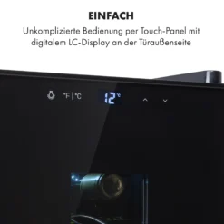 Bellevin 6 Uno Weinkühlschrank 17 Liter 11-18 °C SingleZone LED 3 Bellevin 6 Uno Weinkühlschrank 17 Liter 11-18 °C SingleZone LED -Klarstein Verkaufs 10035858 de 0004 logo