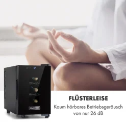 Bellevin 6 Uno Weinkühlschrank 17 Liter 11-18 °C SingleZone LED 4 Bellevin 6 Uno Weinkühlschrank 17 Liter 11-18 °C SingleZone LED -Klarstein Verkaufs 10035858 de 0005 logo