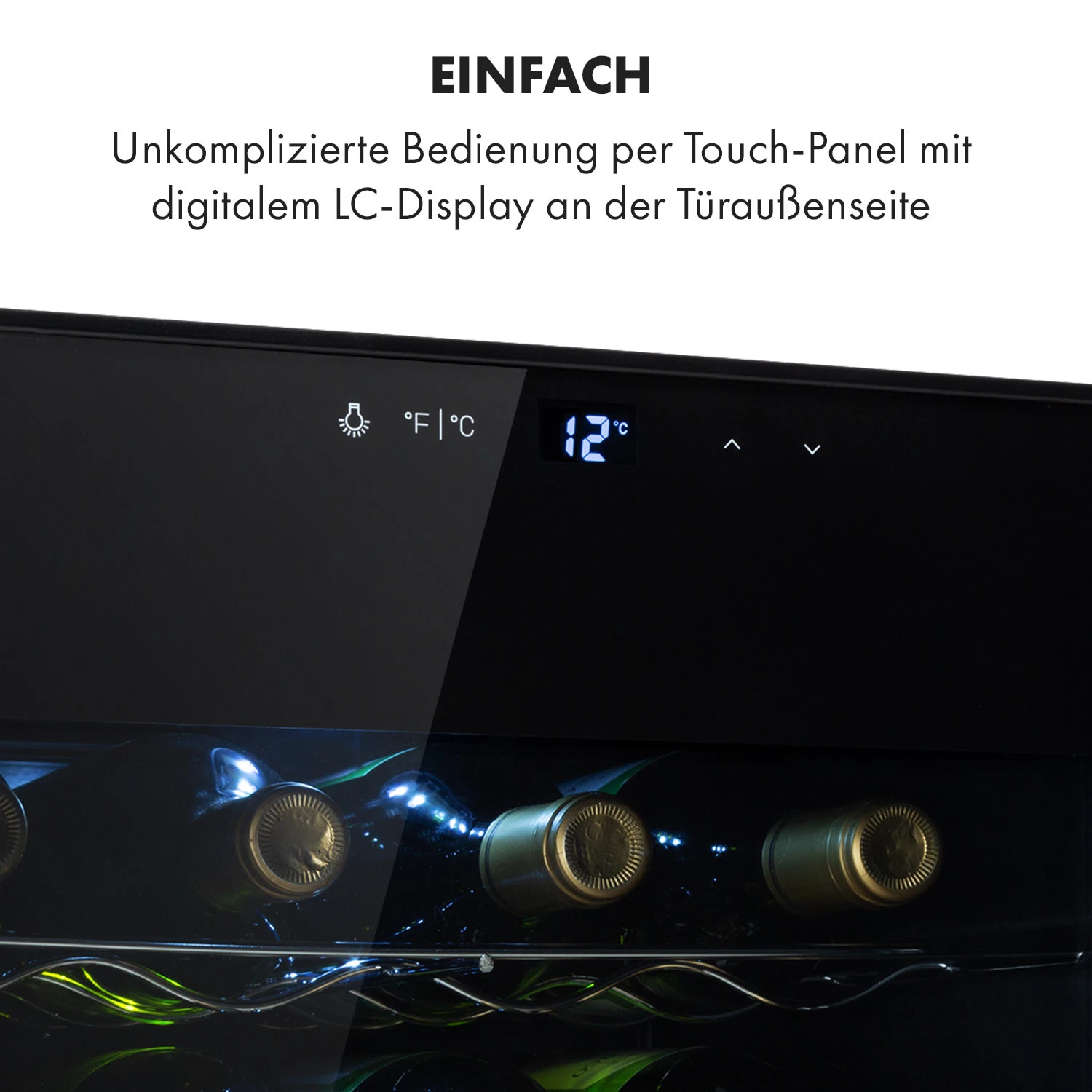 Barolo 28 Uno Weinkühlschrank 70 Liter 11-18°C SingleZone Barolo 28 Uno Weinkühlschrank 70 Liter 11-18°C SingleZone -Klarstein Verkaufs 10035860 de 0004 logo