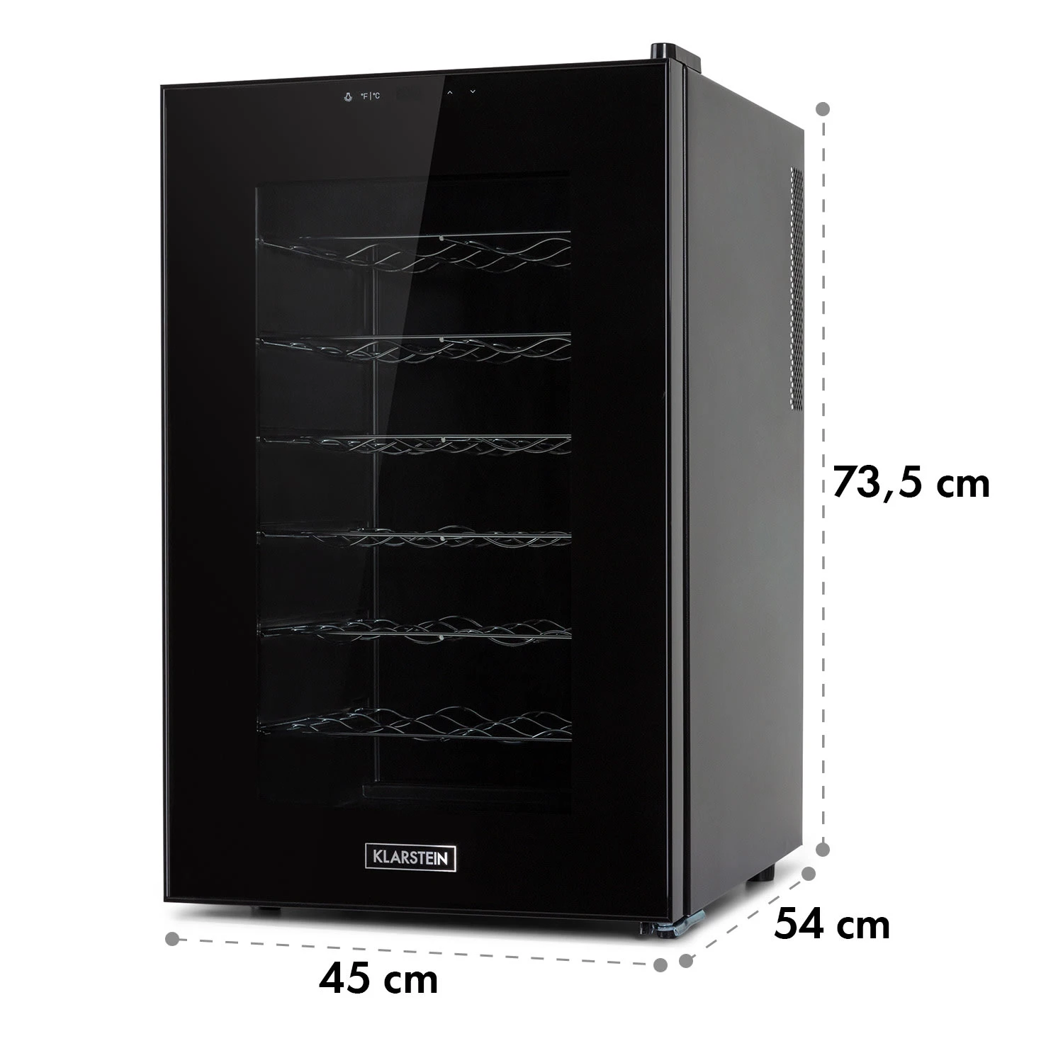 Barolo 28 Uno Weinkühlschrank 70 Liter 11-18°C SingleZone Barolo 28 Uno Weinkühlschrank 70 Liter 11-18°C SingleZone -Klarstein Verkaufs 10035860 yy 0008 logo