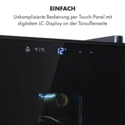 Bellevin 8 Uno Weinkühlschrank 23 Liter 11-18 °C LED Touch SingleZone -Klarstein Verkaufs 10035862 de 0004 logo