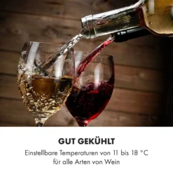 Bellevin 8 Uno Weinkühlschrank 23 Liter 11-18 °C LED Touch SingleZone -Klarstein Verkaufs 10035862 de 0006 logo