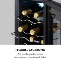 Bellevin 8 Uno Weinkühlschrank 23 Liter 11-18 °C LED Touch SingleZone -Klarstein Verkaufs 10035862 de 0007 logo