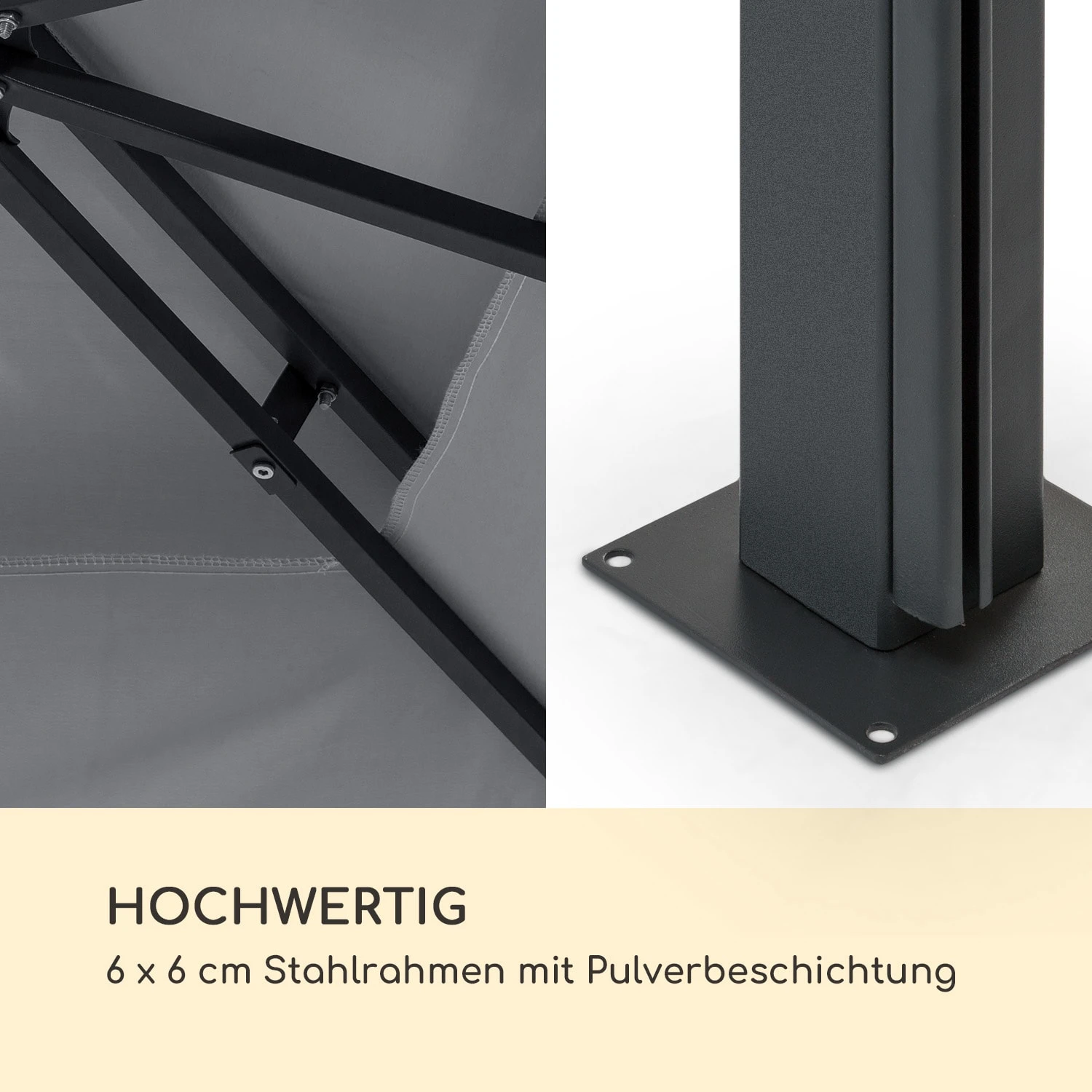 Grandezza Cortina Gartenpavillon 3x3m 4 Seitenteile Grandezza Cortina Gartenpavillon 3x3m 4 Seitenteile -Klarstein Verkaufs 10035865 de 0004 logo