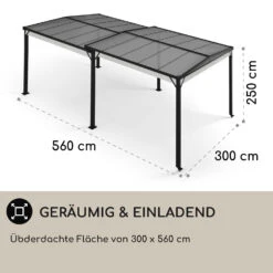 Pantheon Solid Sky Expand Pavillon Seitenwände 3x3-5,6 M Aluminium 3 Pantheon Solid Sky Expand Pavillon Seitenwände 3x3-5,6 M Aluminium -Klarstein Verkaufs 10035870 de 0004 usp
