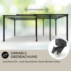 Pantheon Solid Sky Expand Pavillon Seitenwände 3x3-5,6 M Aluminium 4 Pantheon Solid Sky Expand Pavillon Seitenwände 3x3-5,6 M Aluminium -Klarstein Verkaufs 10035870 de 0005 usp