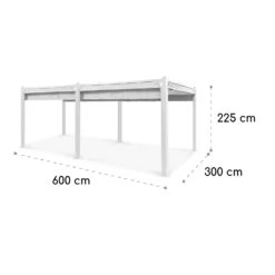 Pantheon Cortina Pavillon Mit Dach 3x6m 4 Seitenteile -Klarstein Verkaufs 10035885 yy 0009 logo