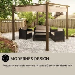 Pantheon Rust Pergola Aluminium 3x3m 6 Eckpfosten Wasserabweisend 5 Pantheon Rust Pergola Aluminium 3x3m 6 Eckpfosten Wasserabweisend -Klarstein Verkaufs 10035887 DE 0006 usp