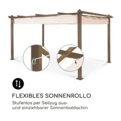Pantheon Rust Pergola Aluminium 3x4m 6 Eckpfosten Wasserabweisend 3 Pantheon Rust Pergola Aluminium 3x4m 6 Eckpfosten Wasserabweisend -Klarstein Verkaufs 10035889 de 0004 logo