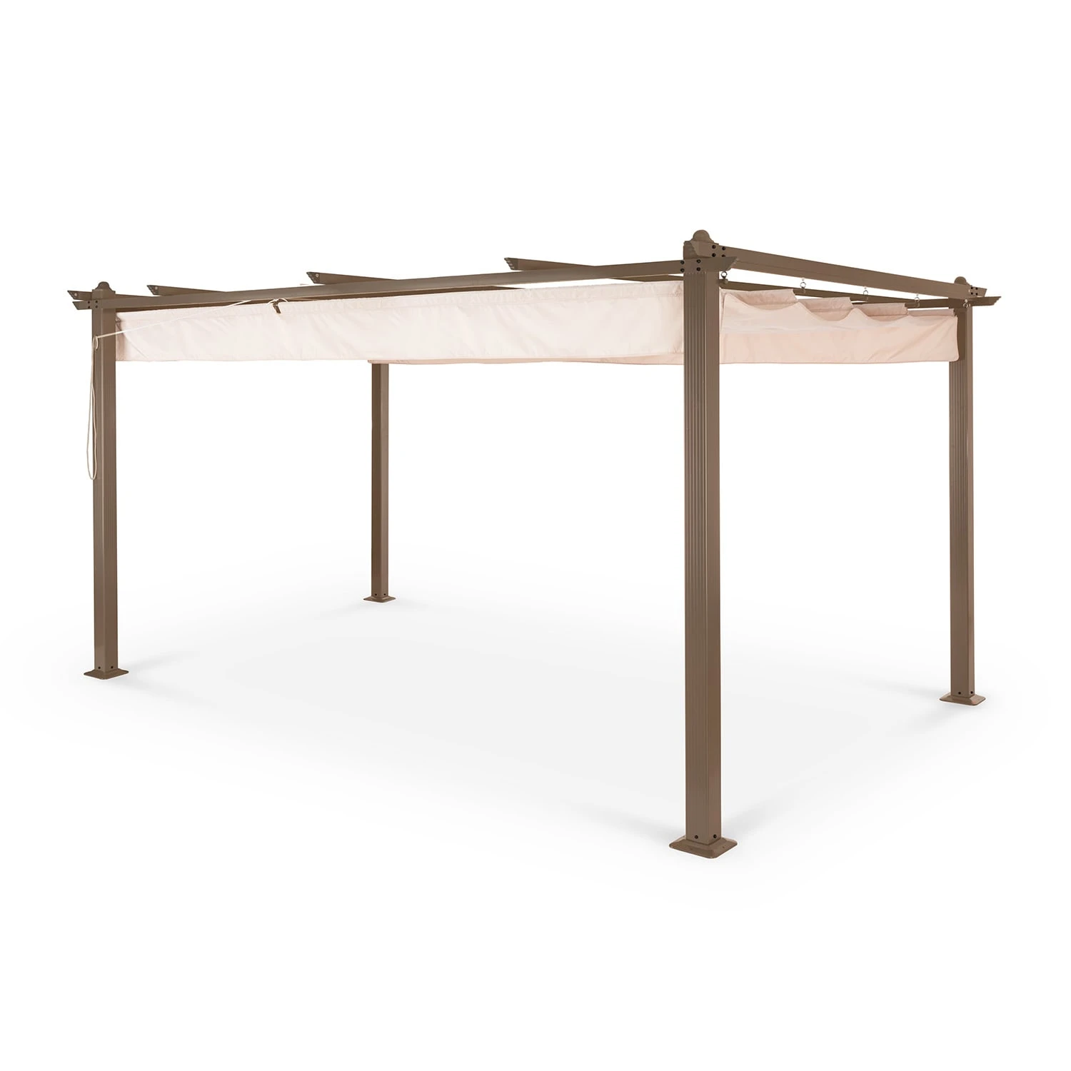 Pantheon Rust Pergola Aluminium 3x4m 6 Eckpfosten wasserabweisend Pantheon Rust Pergola Aluminium 3x4m 6 Eckpfosten Wasserabweisend -Klarstein Verkaufs 10035889 yy 0001 titel
