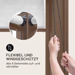 Pantheon Cortina Rust Pavillon Mit Dach 3x4 M 4 Seitenteile -Klarstein Verkaufs 10035896 de 0005 logo