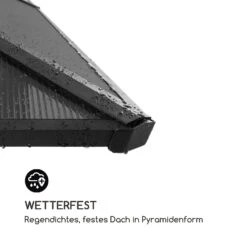 Pantheon Solid Sky Ambient Solar Pavillon Mit Grauem Dach 3x3m Polycarbonat Aluminium 4 Pantheon Solid Sky Ambient Solar Pavillon Mit Grauem Dach 3x3m Polycarbonat Aluminium -Klarstein Verkaufs 10035899 de 0005 logo