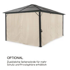 Pantheon Solid Sky Ambient Solar Pavillon 3x4m Polycarbonat Aluminium 3 Pantheon Solid Sky Ambient Solar Pavillon 3x4m Polycarbonat Aluminium -Klarstein Verkaufs 10035906 de 0004 logo