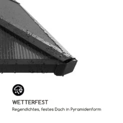 Pantheon Solid Sky Ambient Solar Pavillon 3x4m Polycarbonat Aluminium 4 Pantheon Solid Sky Ambient Solar Pavillon 3x4m Polycarbonat Aluminium -Klarstein Verkaufs 10035906 de 0005 logo