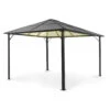 Pantheon Solid Sky Ambient Solar Pavillon 3x4m Polycarbonat Aluminium