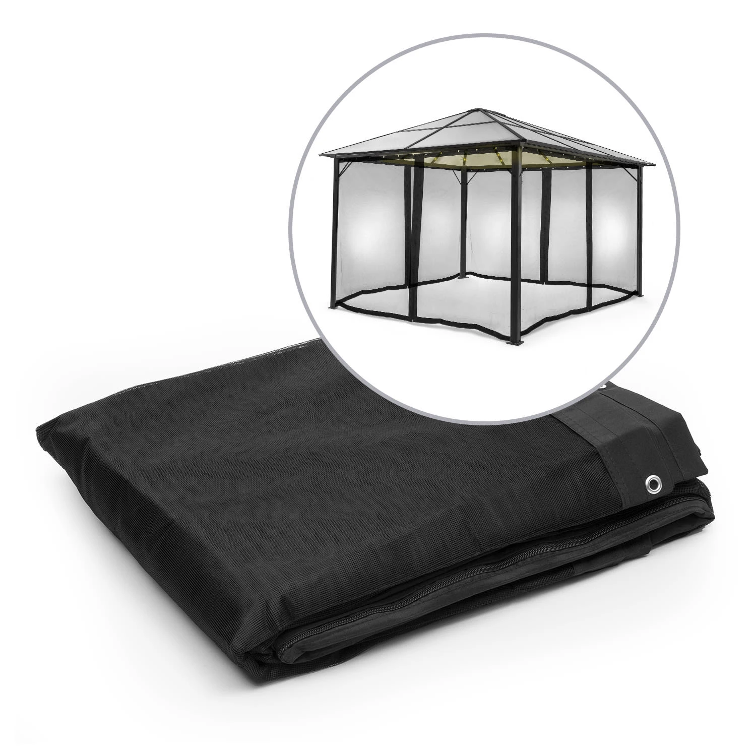 Pantheon Solid Sky Ambient Solar Seitenwände 3x4m Moskito Pantheon Solid Sky Ambient Solar Seitenwände 3x4m Moskito -Klarstein Verkaufs 10035912 yy 0001 titel