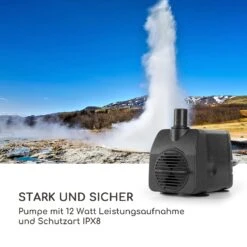 Garden Fountain Athea 53 X 98 X 23 Cm Material: Zinkmetall -Klarstein Verkaufs 10035919 de 0007 logo