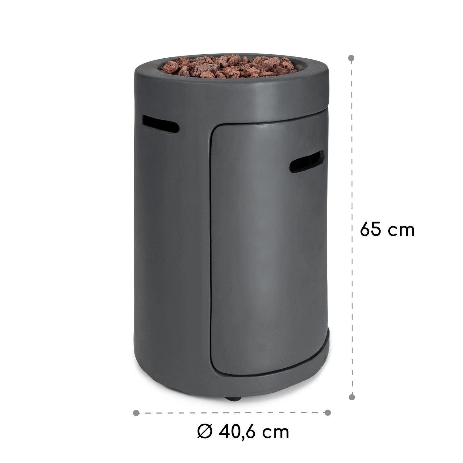 Crete Gas-Feuerstelle 13 kW Flüssiggas Edelstahl Crete Gas-Feuerstelle 13 KW Flüssiggas Edelstahl -Klarstein Verkaufs 10035931 yy 0008 logo