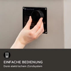 Prati Gas-Feuerstelle 13 KW Elektrisches Zündsystem Lavasteine Inkl. Regenschutz -Klarstein Verkaufs 10035935 de 0004 logo