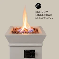 Prati Gas-Feuerstelle 13 KW Elektrisches Zündsystem Lavasteine Inkl. Regenschutz -Klarstein Verkaufs 10035935 de 0005 logo