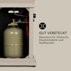 Prati Gas-Feuerstelle 13 KW Elektrisches Zündsystem Lavasteine Inkl. Regenschutz -Klarstein Verkaufs 10035935 de 0006 logo