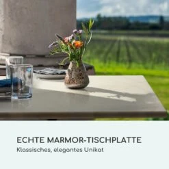 Patras Onyx Bistro-Tisch Mit Jugendstil Marmor 60 X 60 Cm Höhe: 72 Cm Dreibein -Klarstein Verkaufs 10035979 de 0003 logo