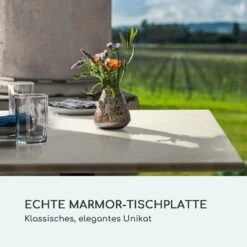 Patras Onyx Bistro-Tisch Mit Jugendstil Marmor 60 X 60 Cm Höhe: 72 Cm Rund 2 Patras Onyx Bistro-Tisch Mit Jugendstil Marmor 60 X 60 Cm Höhe: 72 Cm Rund -Klarstein Verkaufs 10035980 de 0003 logo