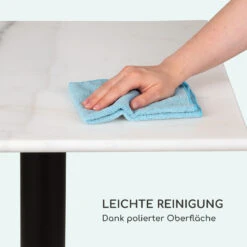 Patras Onyx Bistro-Tisch Mit Jugendstil Marmor 60 X 60 Cm Höhe: 72 Cm Rund 3 Patras Onyx Bistro-Tisch Mit Jugendstil Marmor 60 X 60 Cm Höhe: 72 Cm Rund -Klarstein Verkaufs 10035980 de 0004 logo