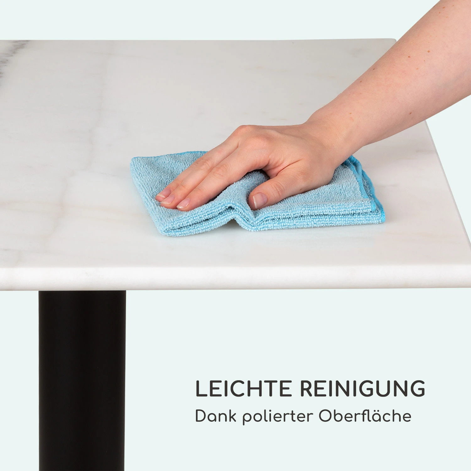 Patras Onyx Bistro-Tisch mit Jugendstil Marmor 60 x 60 cm Höhe: 72 cm rund Patras Onyx Bistro-Tisch Mit Jugendstil Marmor 60 X 60 Cm Höhe: 72 Cm Rund -Klarstein Verkaufs 10035980 de 0004 logo