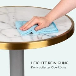 Patras Jewel Marmor-Tisch Jugendstil Ø: 57,5 Cm H: 75 Cm Gusseiserner Standfuß 3 Patras Jewel Marmor-Tisch Jugendstil Ø: 57,5 Cm H: 75 Cm Gusseiserner Standfuß -Klarstein Verkaufs 10035983 de 0004 logo