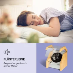 Garonne 2 Uhrenbeweger 1 Drehteller 2 Uhren 3 Speeds 4 Modi Bambus -Klarstein Verkaufs 10036041 de 0004 logo