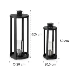 Fiamme Cilindro Ethanol-Laterne 2-Set Edelstahl-Brenner 0,3 Liter 4 H Brenndauer 8 Fiamme Cilindro Ethanol-Laterne 2-Set Edelstahl-Brenner 0,3 Liter 4 H Brenndauer -Klarstein Verkaufs 10036070 yy 0009 logo