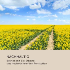 Fiamme Cilindro Ethanol-Laterne 2-Set Edelstahl-Brenner 0,3 Liter 4 H Brenndauer -Klarstein Verkaufs 10036073 de 0008 logo