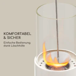 Fiamme Pila Ethanol-Kamin Edelstahl-Brenner 0,5 Liter 4-5 H Brenndauer -Klarstein Verkaufs 10036075 de 0010 logo