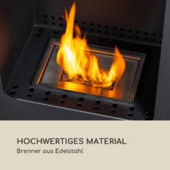 Fiamme Cantal Ethanol-Kamin Edelstahl-Brenner 1,2 Liter 4-6 H Brenndauer -Klarstein Verkaufs 10036078 de 0003 logo