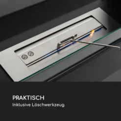 Fiamme Scoppi Ethanol-Kamin Edelstahl-Brenner 3 Liter 5-6 H Brenndauer -Klarstein Verkaufs 10036081 de 0010 logo