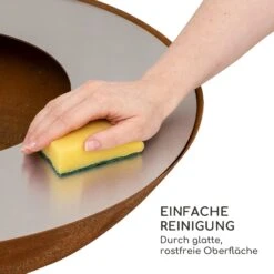 Savage 2.0 Tall Feuerschale Mit Grill Bambus-Seitentische Inkl. Wetterschutz 5 Savage 2.0 Tall Feuerschale Mit Grill Bambus-Seitentische Inkl. Wetterschutz -Klarstein Verkaufs 10036087 de 0006 logo