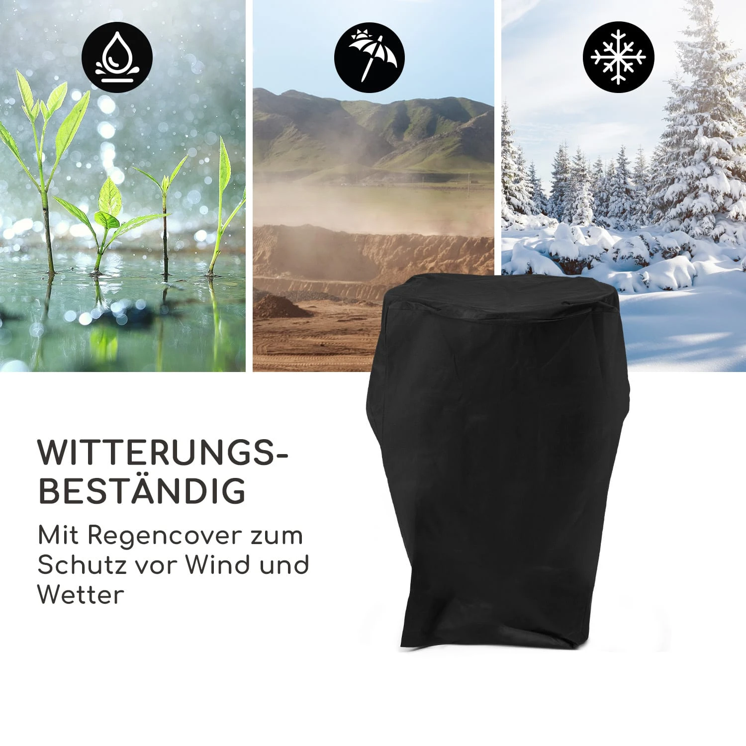 Savage 2.0 Tall Feuerschale mit Grill Bambus-Seitentische inkl. Wetterschutz Savage 2.0 Tall Feuerschale Mit Grill Bambus-Seitentische Inkl. Wetterschutz -Klarstein Verkaufs 10036087 de 0008 logo